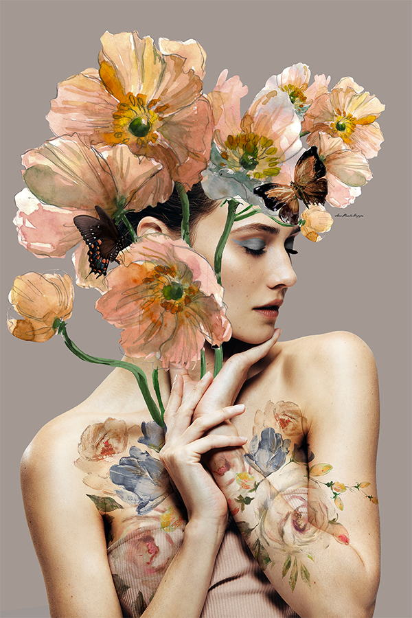 wall-art-print-canvas-poster-framed-autumn leaves nude-1