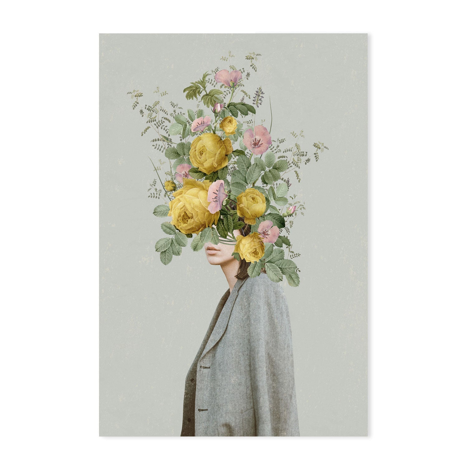 wall-art-print-canvas-poster-framed-Avery, By Frida Floral-GIOIA-WALL-ART