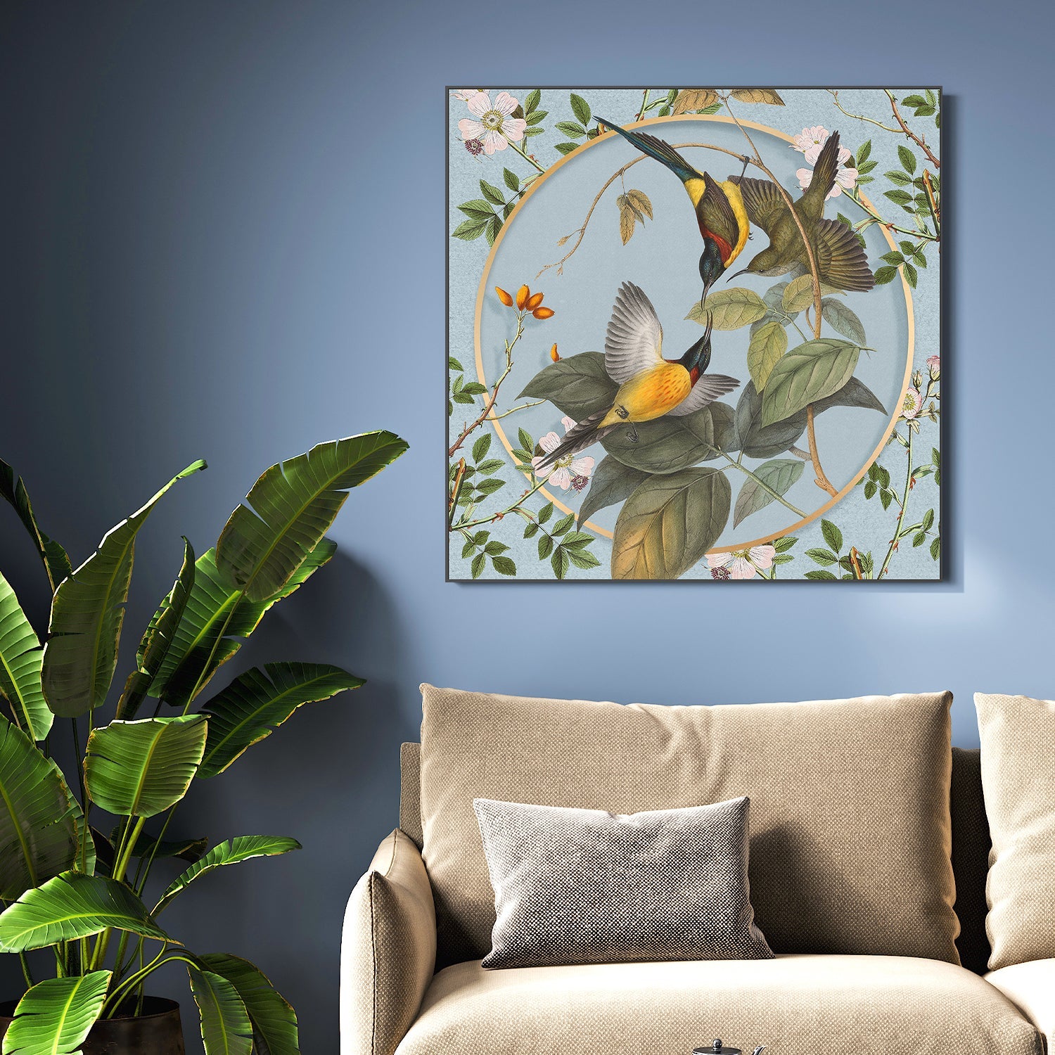 wall-art-print-canvas-poster-framed-Avian Harmony-2