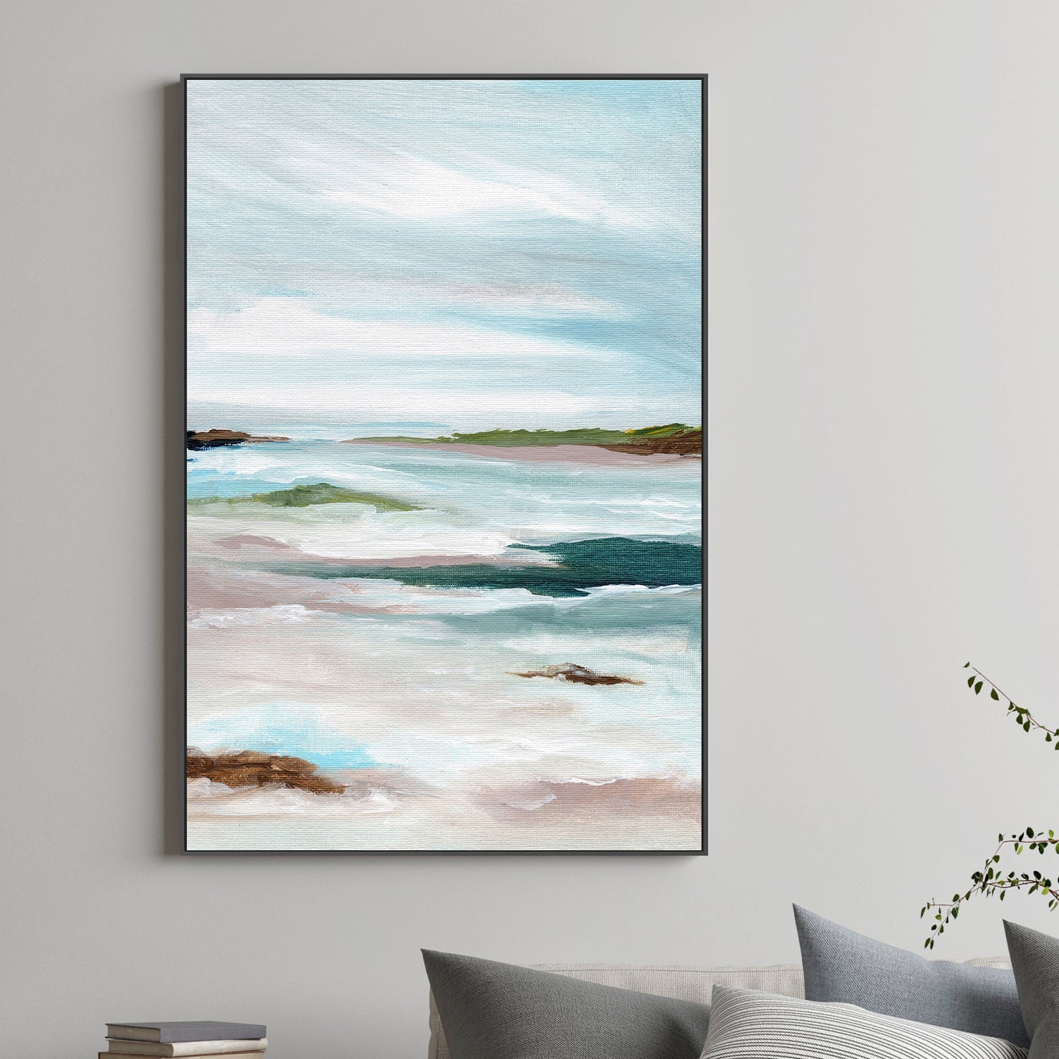 wall-art-print-canvas-poster-framed-Azure Vision , By Nikita Jariwala-2