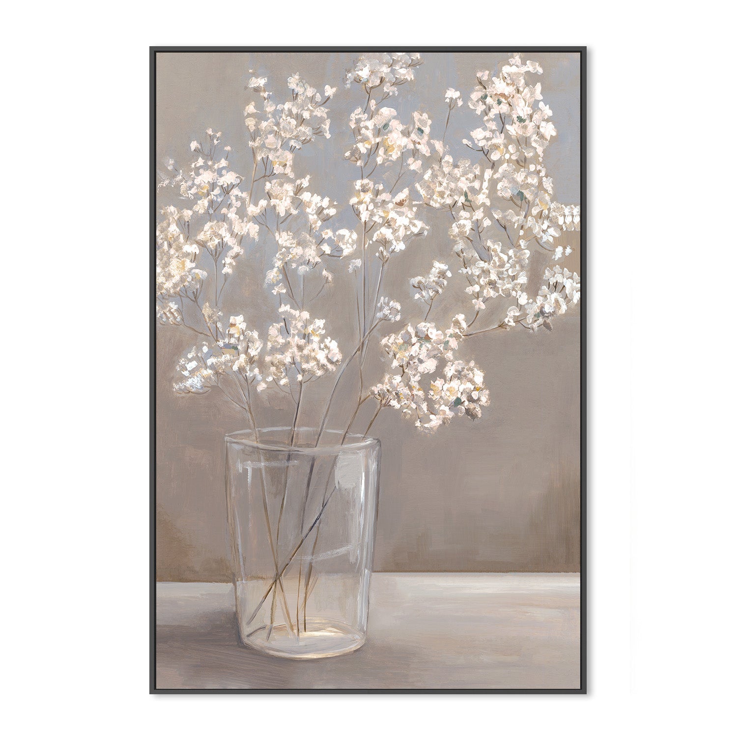 wall-art-print-canvas-poster-framed-Baby's Breath Elegance-3