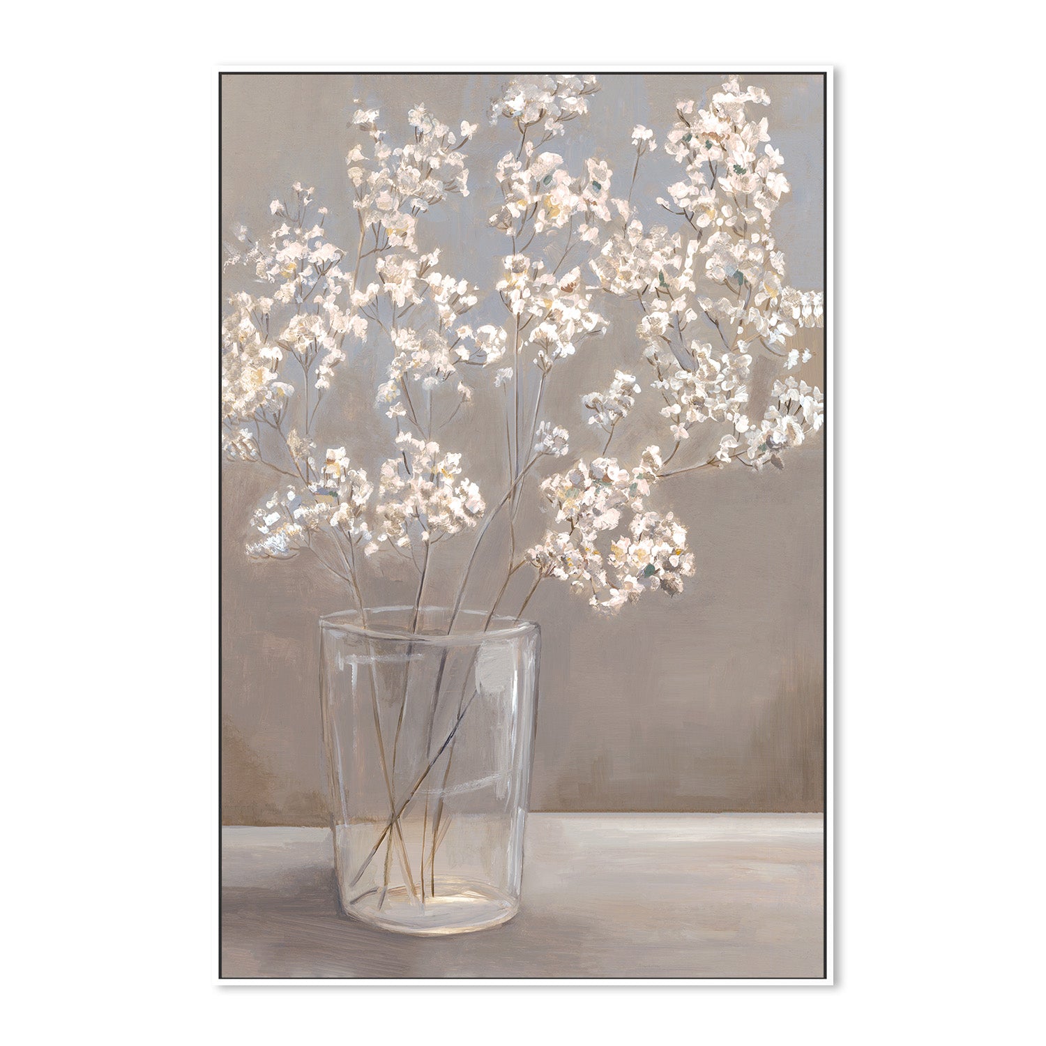 wall-art-print-canvas-poster-framed-Baby's Breath Elegance-5