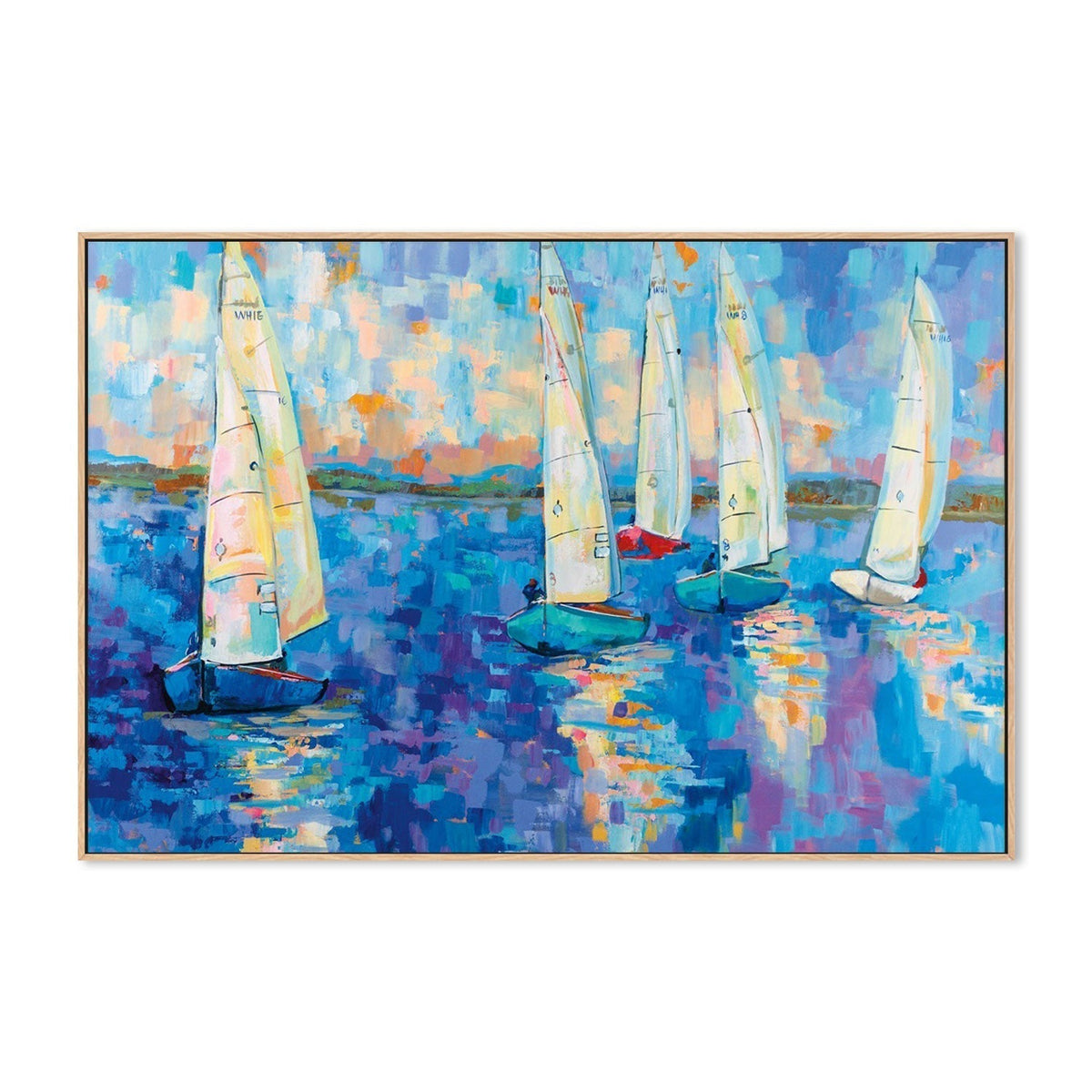 wall-art-print-canvas-poster-framed-Back from the Race-by-Jeanette Vertentes-Gioia Wall Art