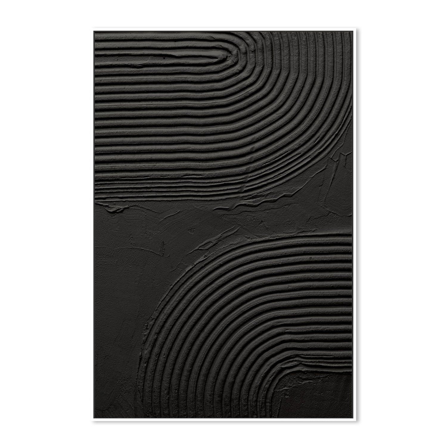 wall-art-print-canvas-poster-framed-Back To Black, Style B , By Danhui Nai-5