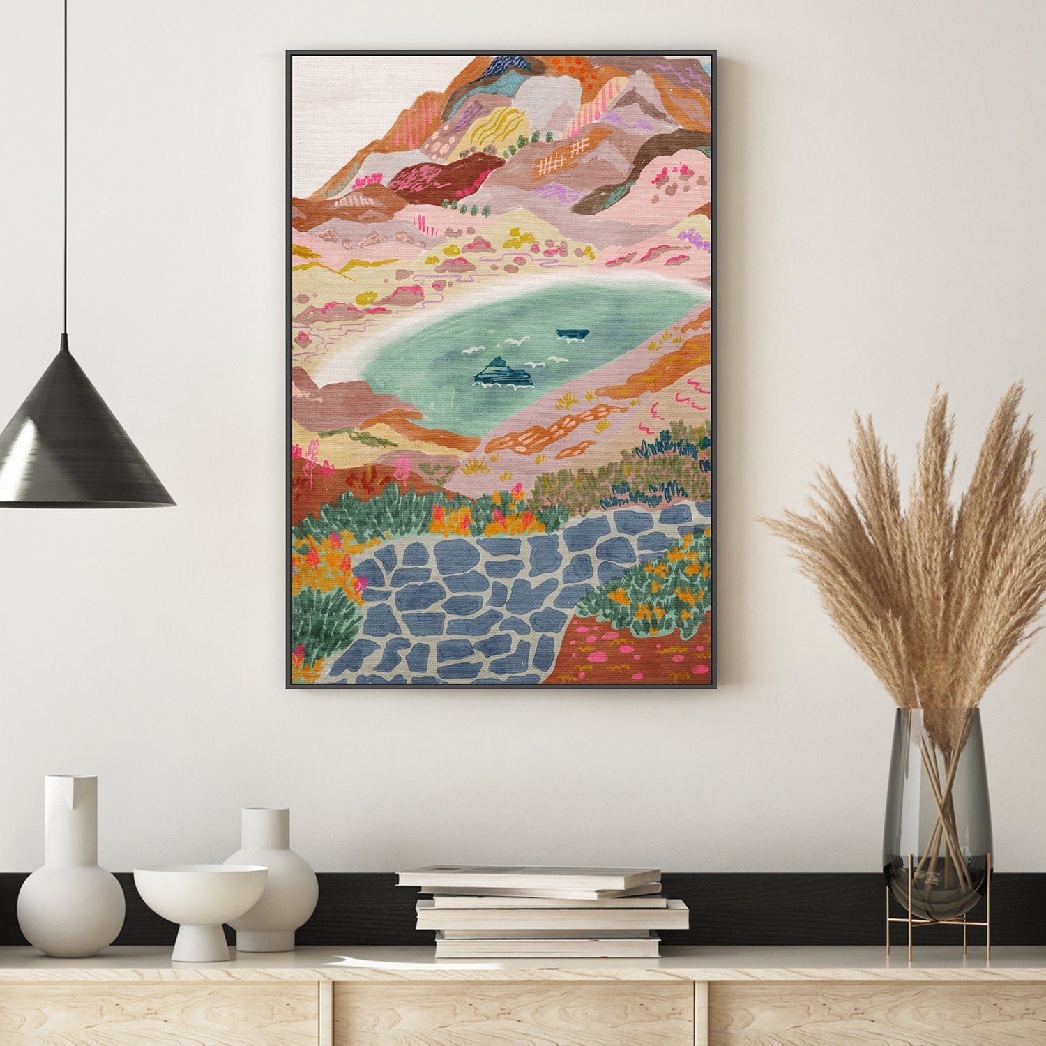 wall-art-print-canvas-poster-framed-Bajo , By Kartika Paramita-2