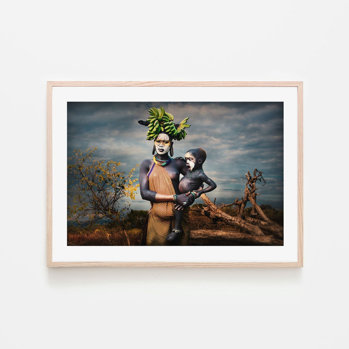 wall-art-print-canvas-poster-framed-Banana Child-GIOIA-WALL-ART