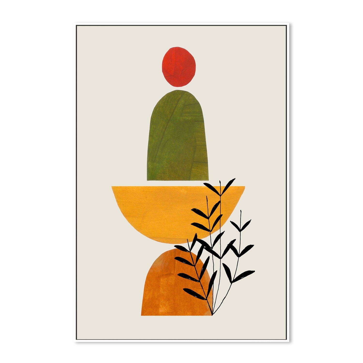 wall-art-print-canvas-poster-framed-Banana Garden , By Ejaaz Haniff-GIOIA-WALL-ART