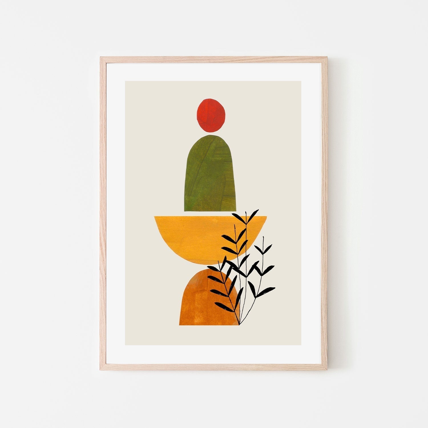 wall-art-print-canvas-poster-framed-Banana Garden , By Ejaaz Haniff-GIOIA-WALL-ART