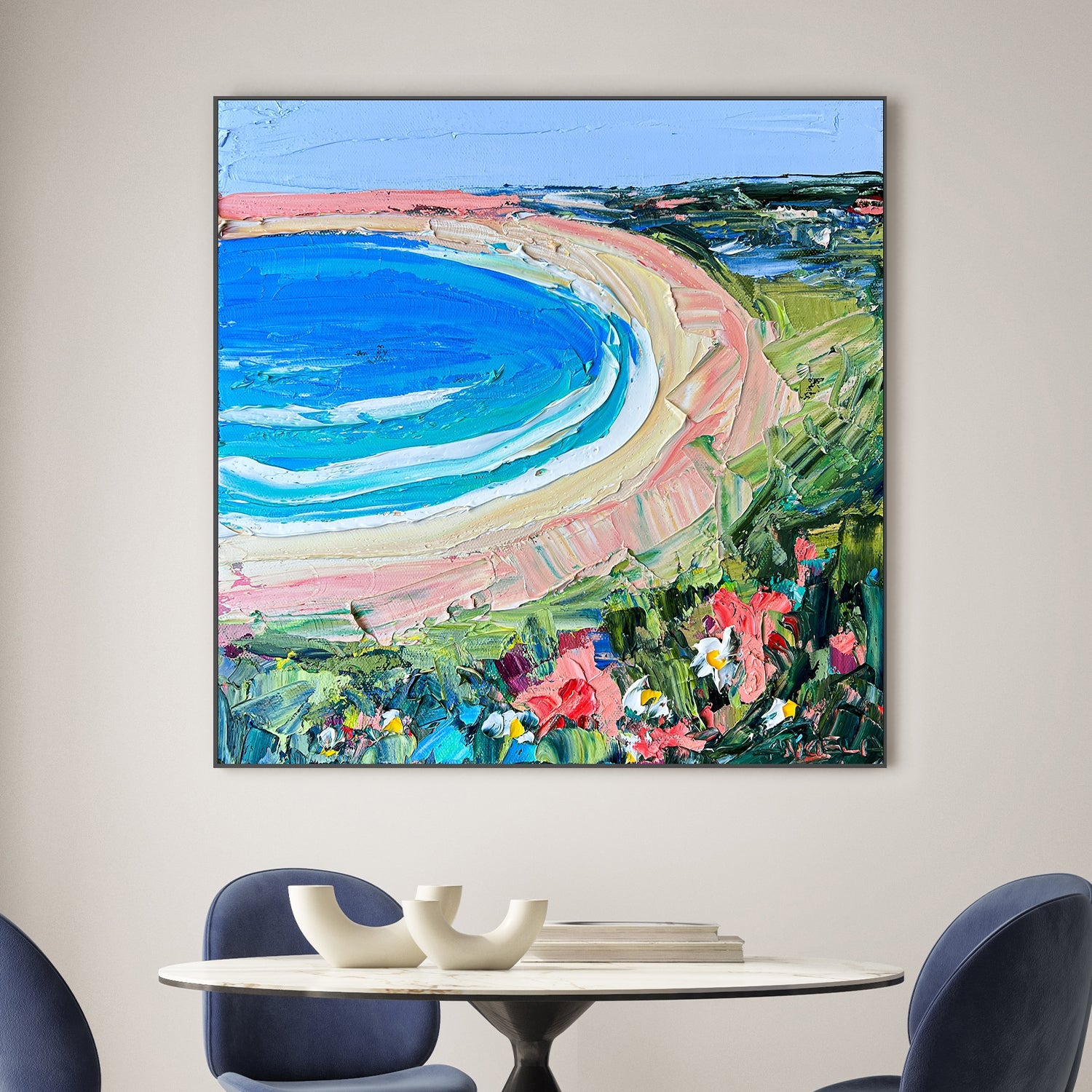 wall-art-print-canvas-poster-framed-Bayside Bliss-2