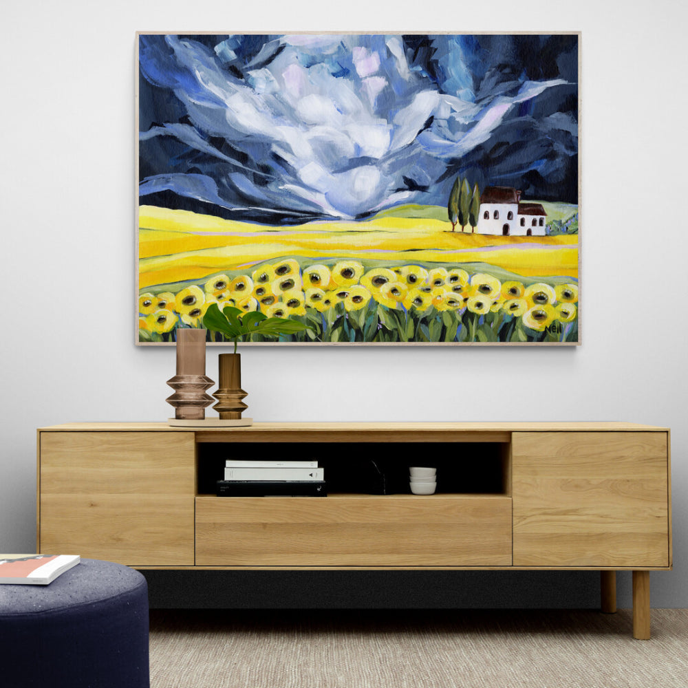 wall-art-print-canvas-poster-framed-Be Brave Through The Storm-by-Lia Nell-Gioia Wall Art