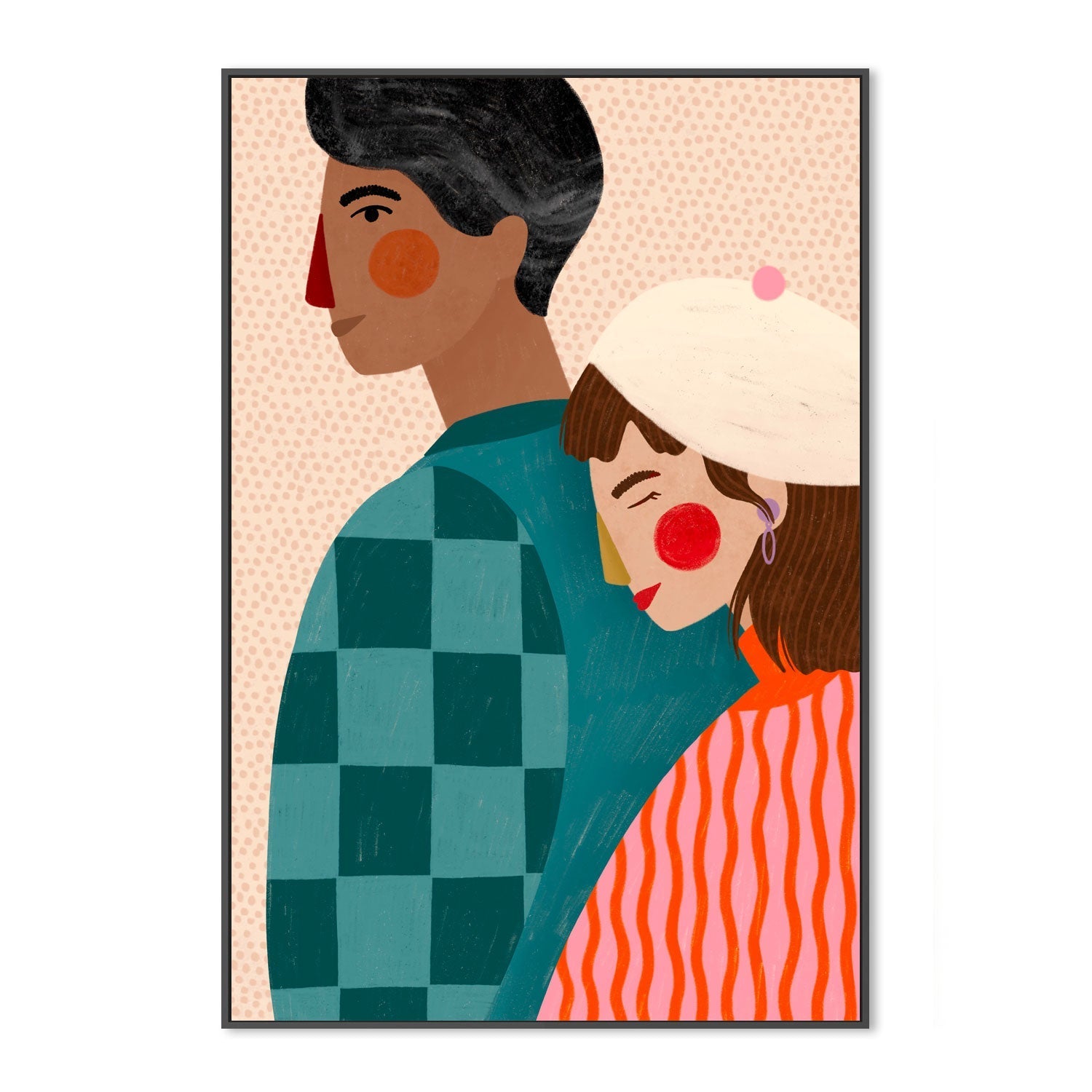wall-art-print-canvas-poster-framed-Be My Valentine , By Bea Muller-3