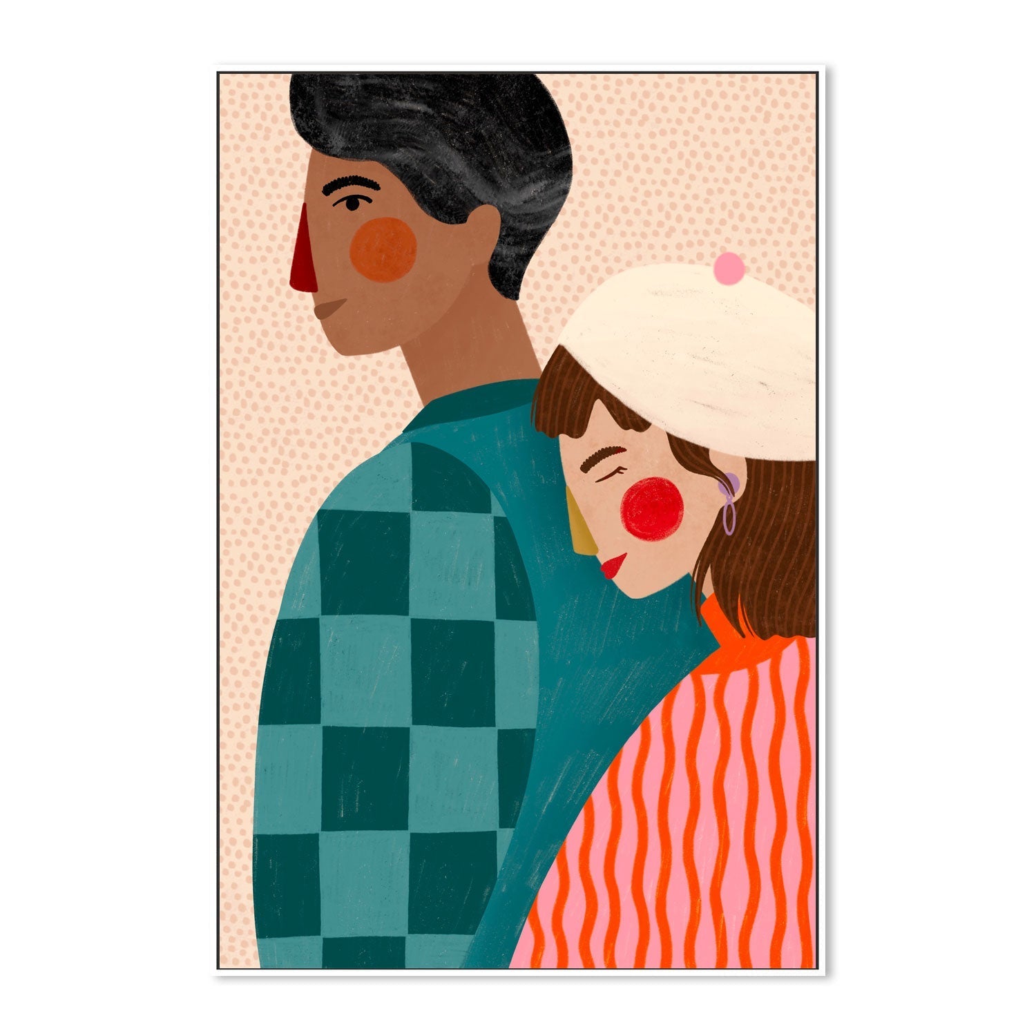 wall-art-print-canvas-poster-framed-Be My Valentine , By Bea Muller-5