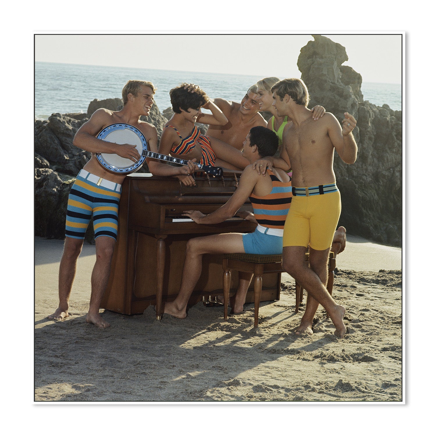 wall-art-print-canvas-poster-framed-Beach Band-5