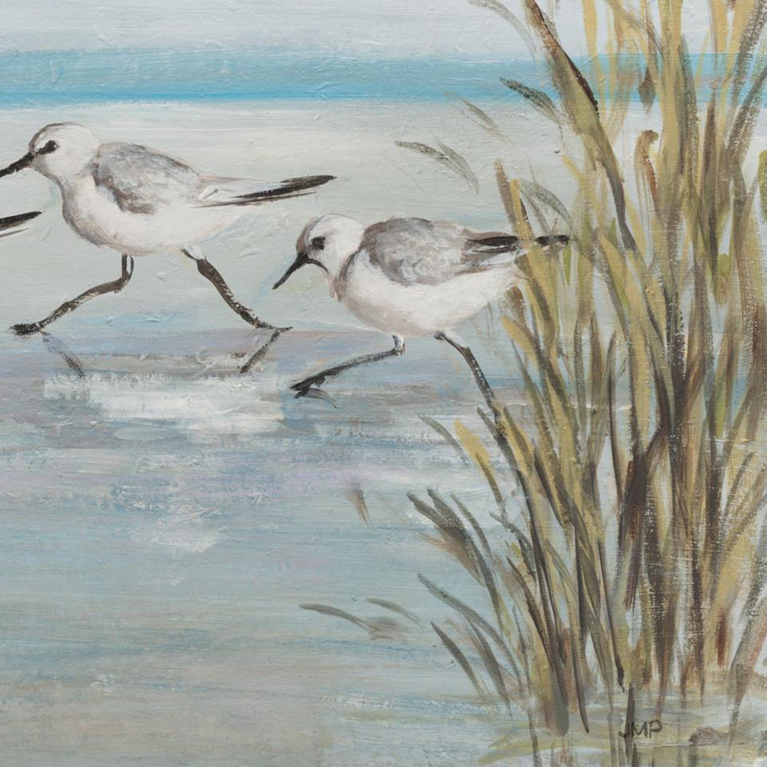 wall-art-print-canvas-poster-framed-Beach Birds, Style C-11