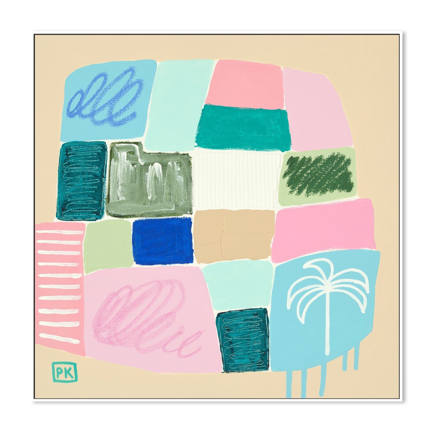 wall-art-print-canvas-poster-framed-Beach Bound , By Poppy Key-5