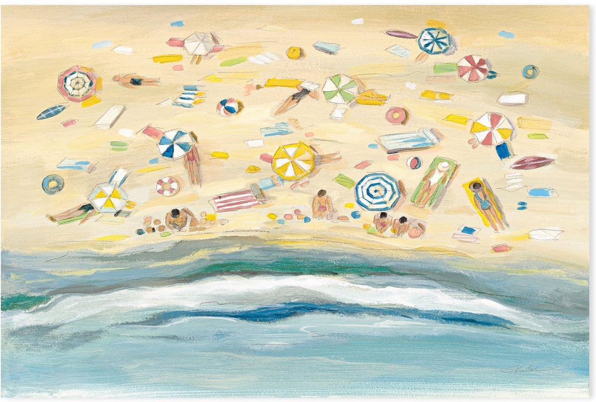 wall-art-print-canvas-poster-framed-Beach Day , By Silvia Vassileva-GIOIA-WALL-ART