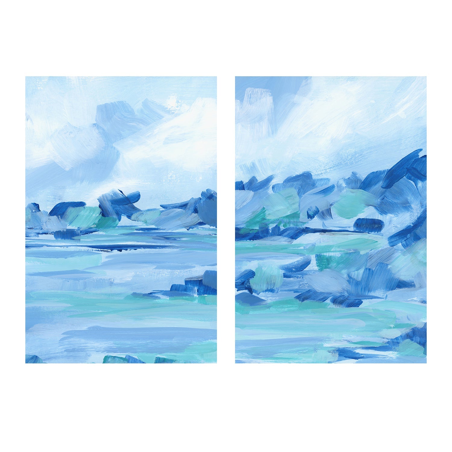 wall-art-print-canvas-poster-framed-Beach Escape , Style B & C , Set Of 2 , By Jetty Home-1