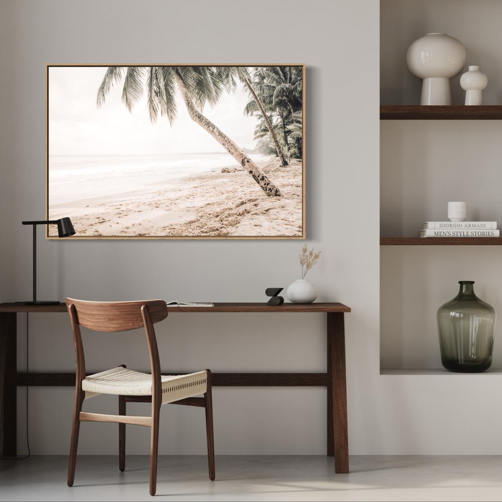 wall-art-print-canvas-poster-framed-Beach Holiday, Soft Tone-by-Gioia Wall Art-Gioia Wall Art