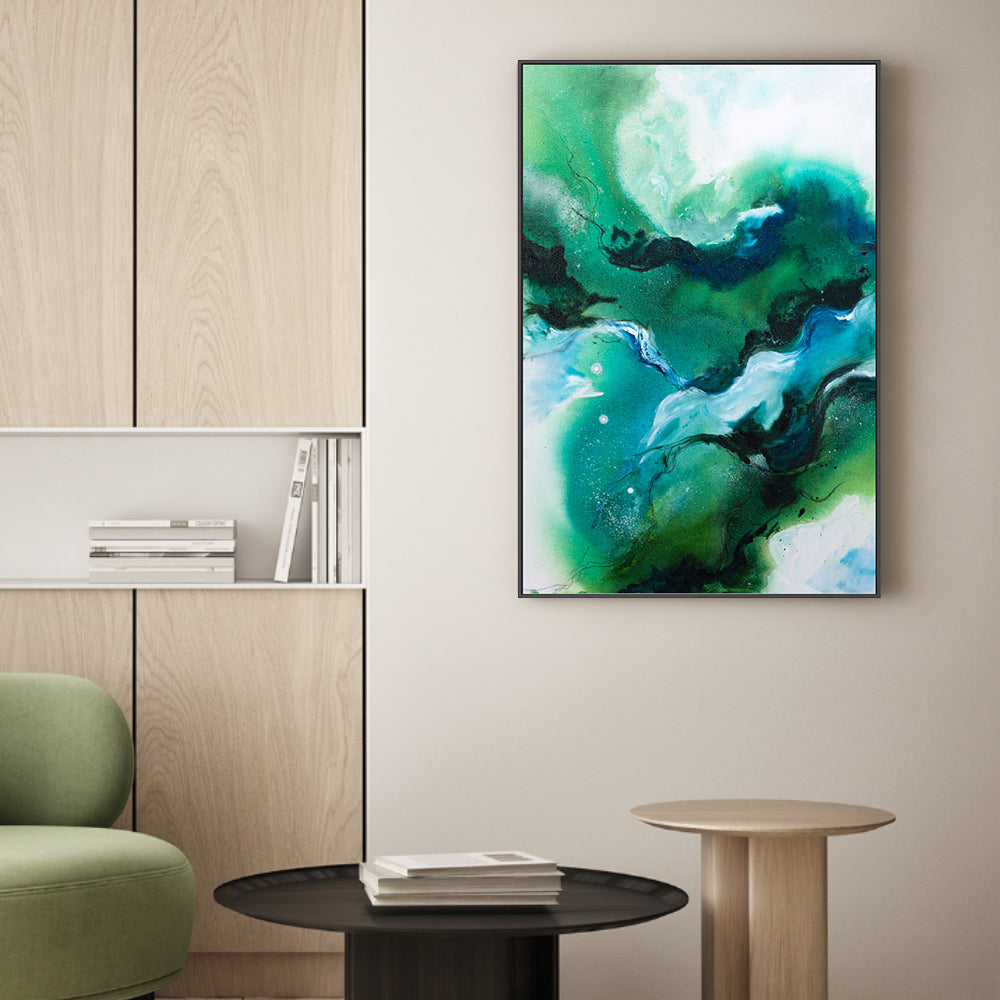 wall-art-print-canvas-poster-framed-Beach House Musing, Style A , By Teagan Watts-2