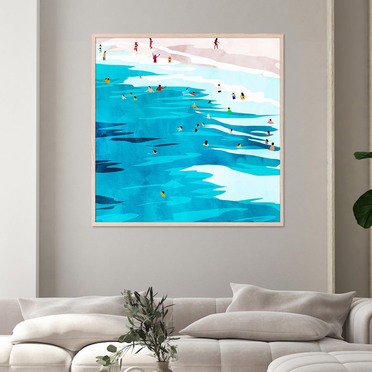 wall-art-print-canvas-poster-framed-Beach Please-2