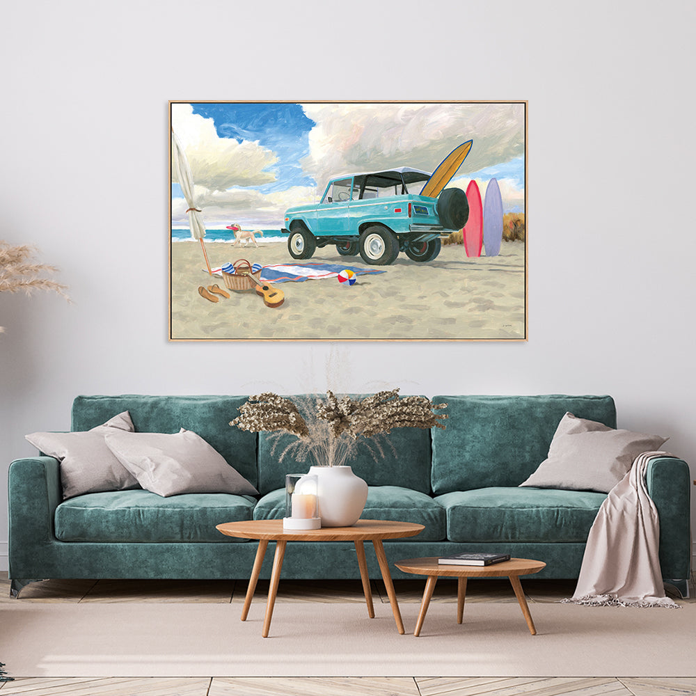 wall-art-print-canvas-poster-framed-Beach Ride, Style A-by-James Wiens-Gioia Wall Art
