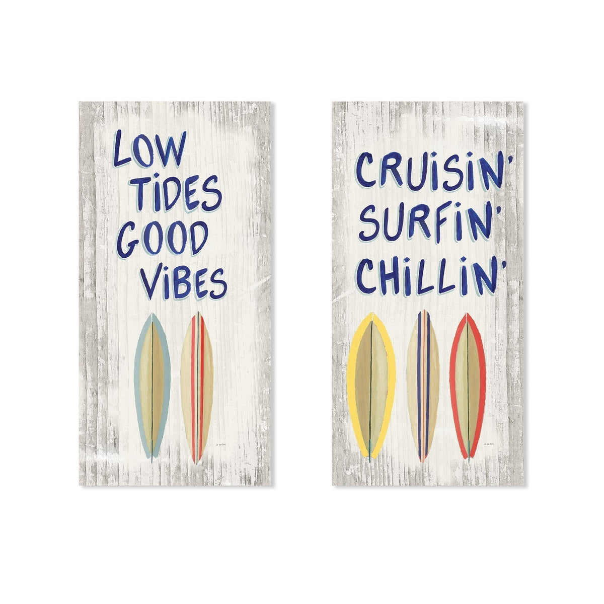 wall-art-print-canvas-poster-framed-Beach Time, Set of 2-by-James Wiens-Gioia Wall Art
