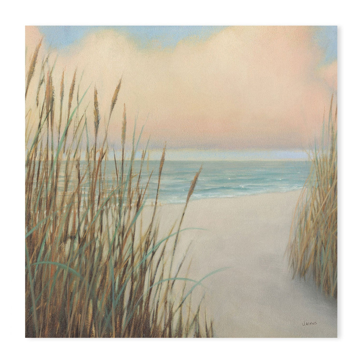 wall-art-print-canvas-poster-framed-Beach Trail, Style B-by-James Wiens-Gioia Wall Art