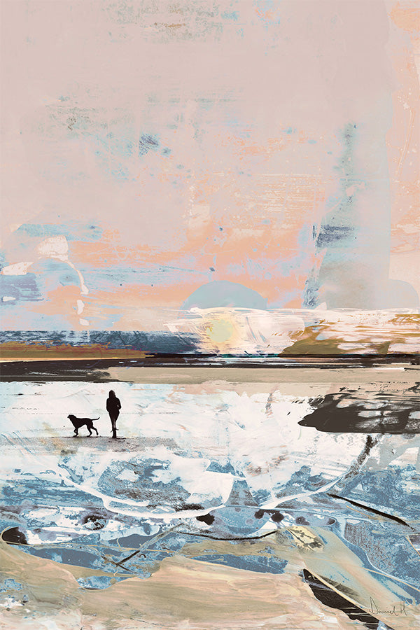 wall-art-print-canvas-poster-framed-Beach Walk-1