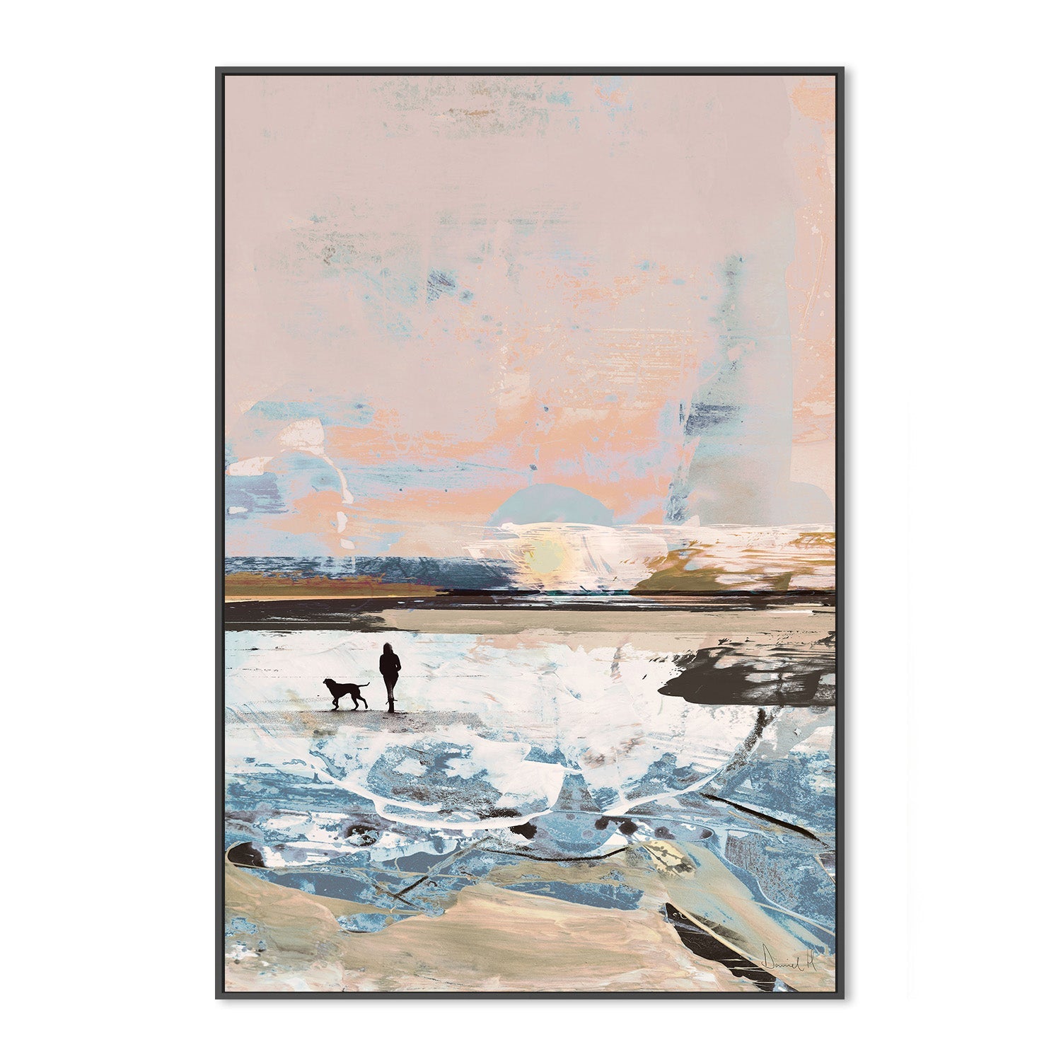 wall-art-print-canvas-poster-framed-Beach Walk-3
