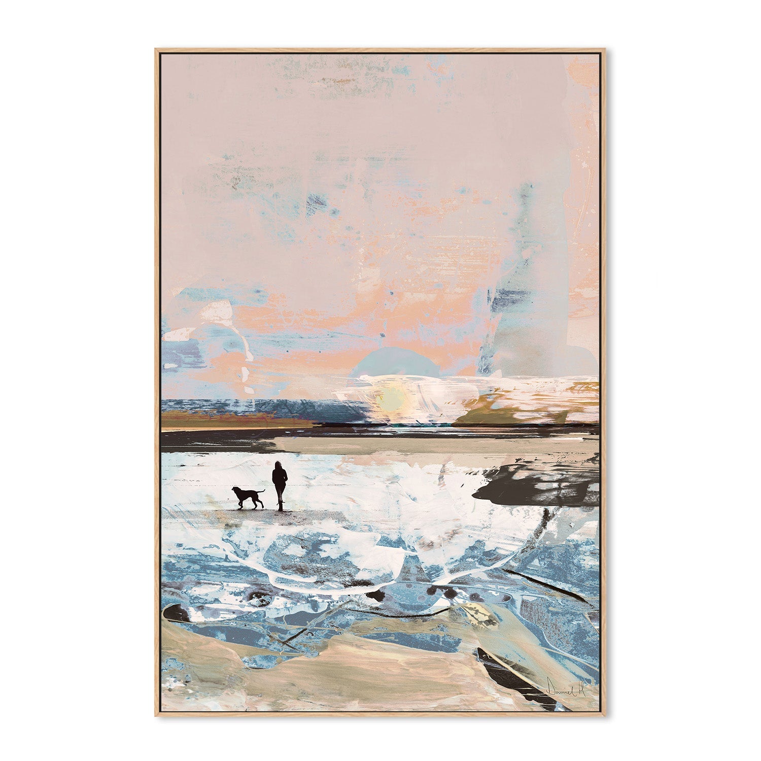 wall-art-print-canvas-poster-framed-Beach Walk-4