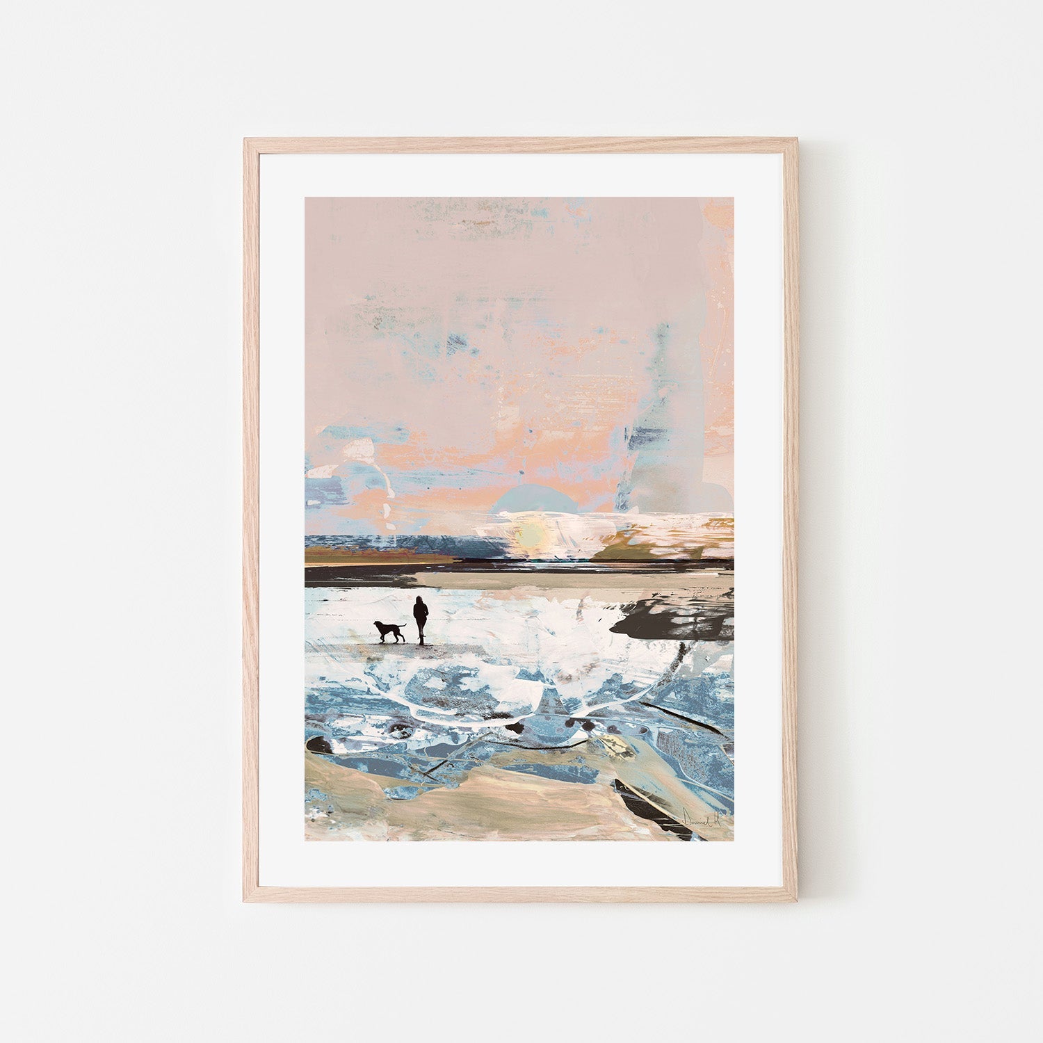 wall-art-print-canvas-poster-framed-Beach Walk-6