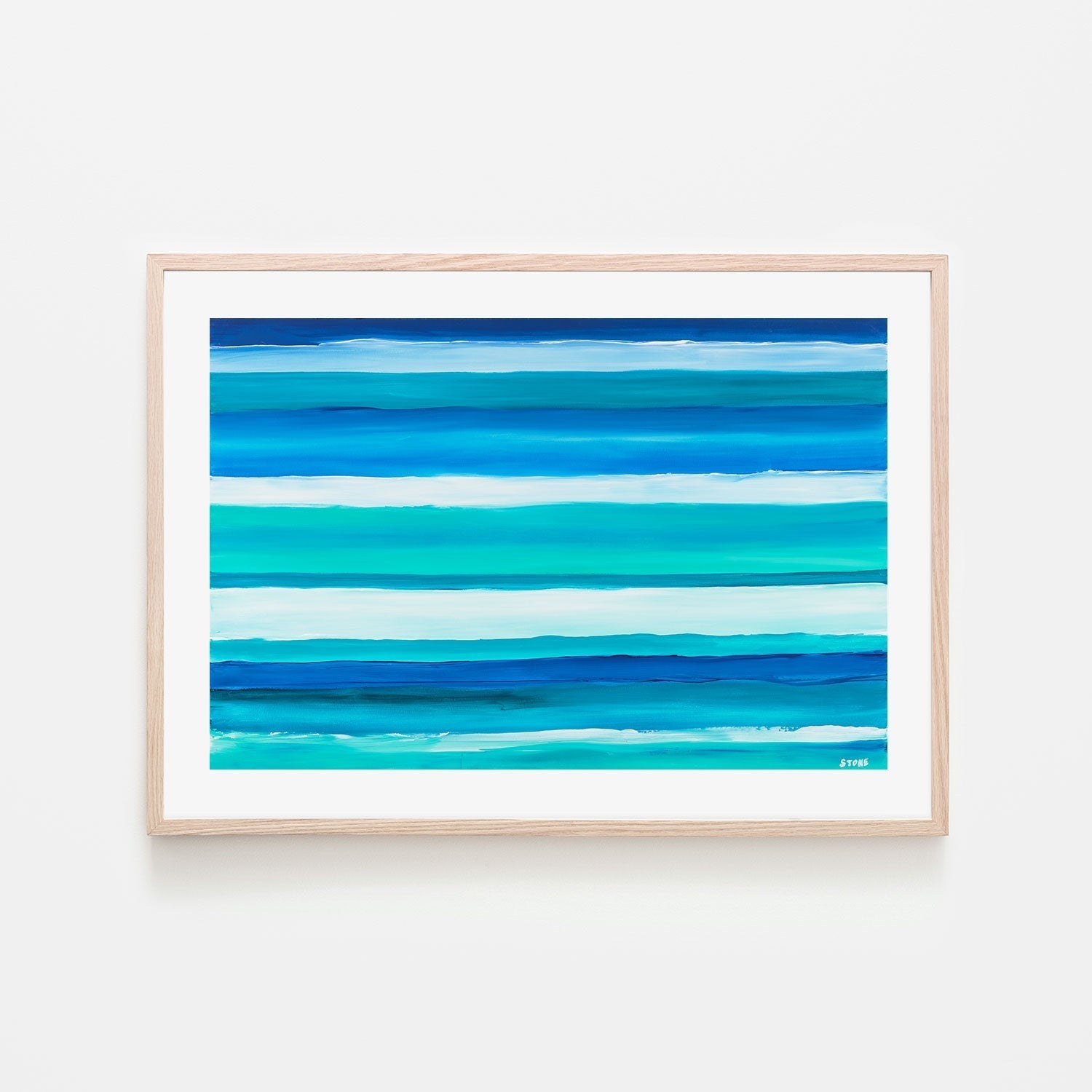 wall-art-print-canvas-poster-framed-Beach Waters, Style A , By Belinda Stone-GIOIA-WALL-ART