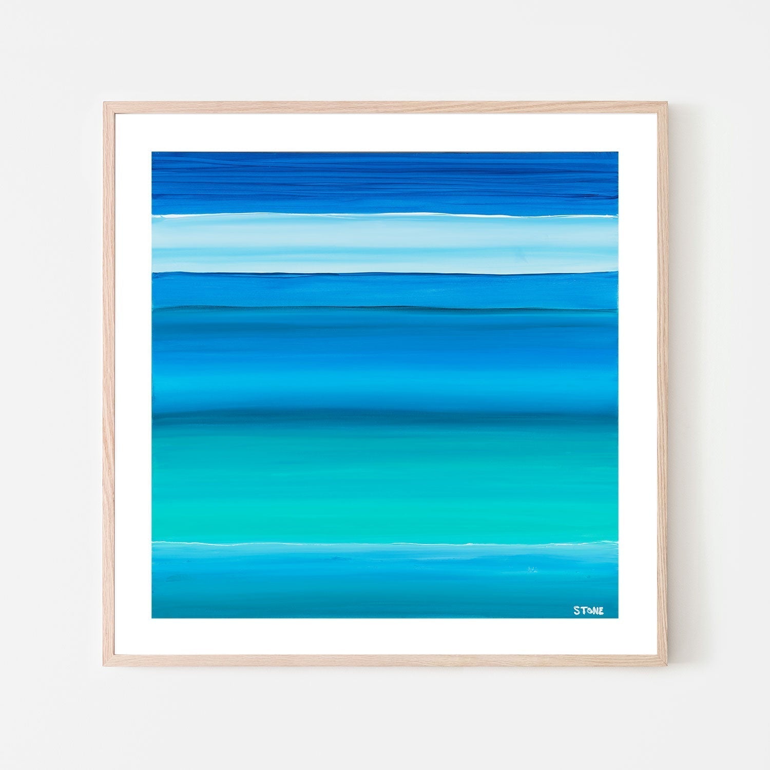 wall-art-print-canvas-poster-framed-Beach Waters, Style B , By Belinda Stone-GIOIA-WALL-ART
