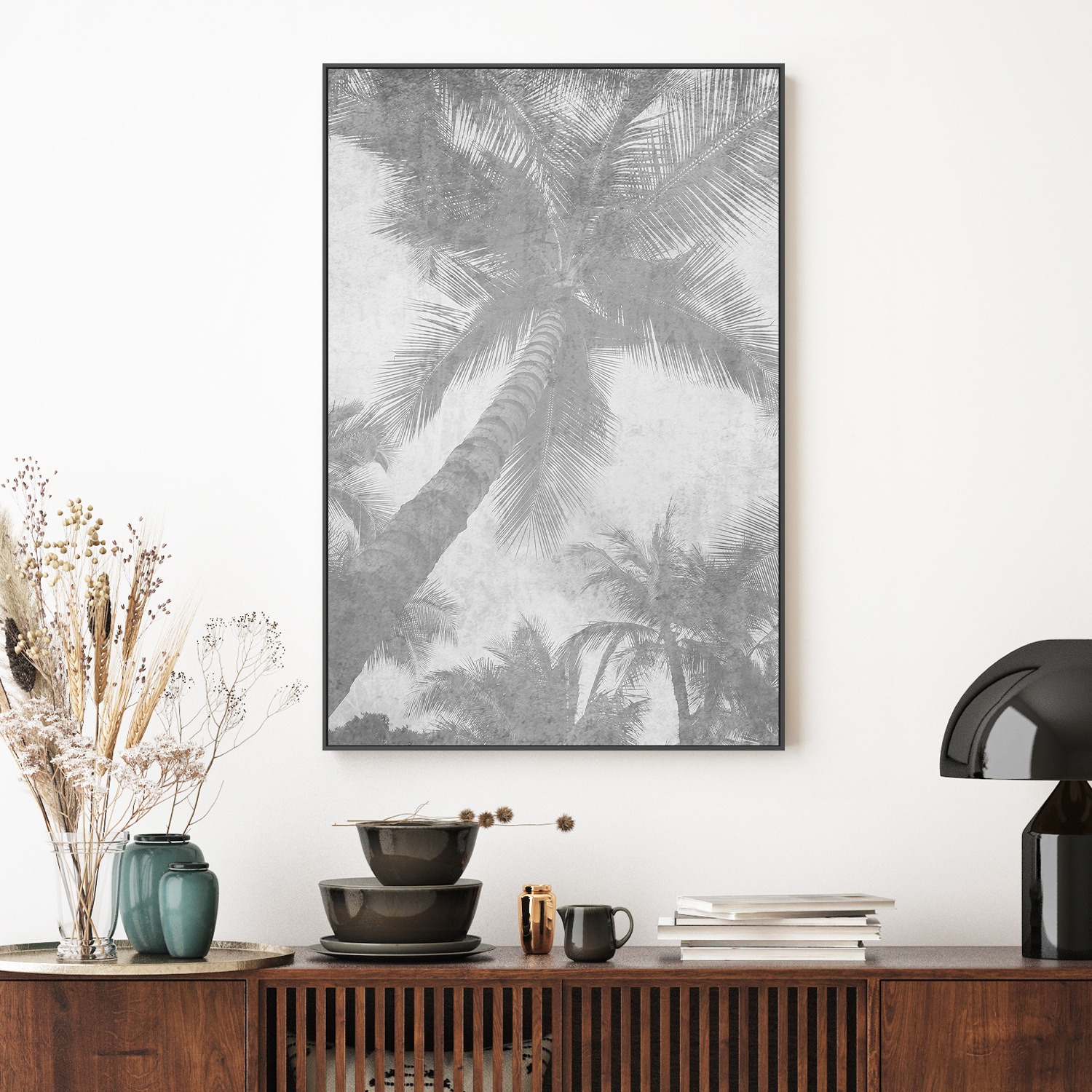 Beachscape Pink Palms, Style B , By Irena Orlov