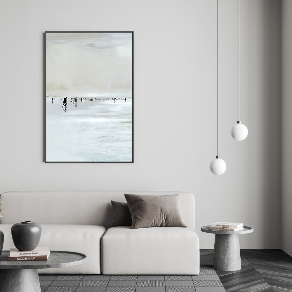 wall-art-print-canvas-poster-framed-Beachy landscape , By Dan Hobday-GIOIA-WALL-ART