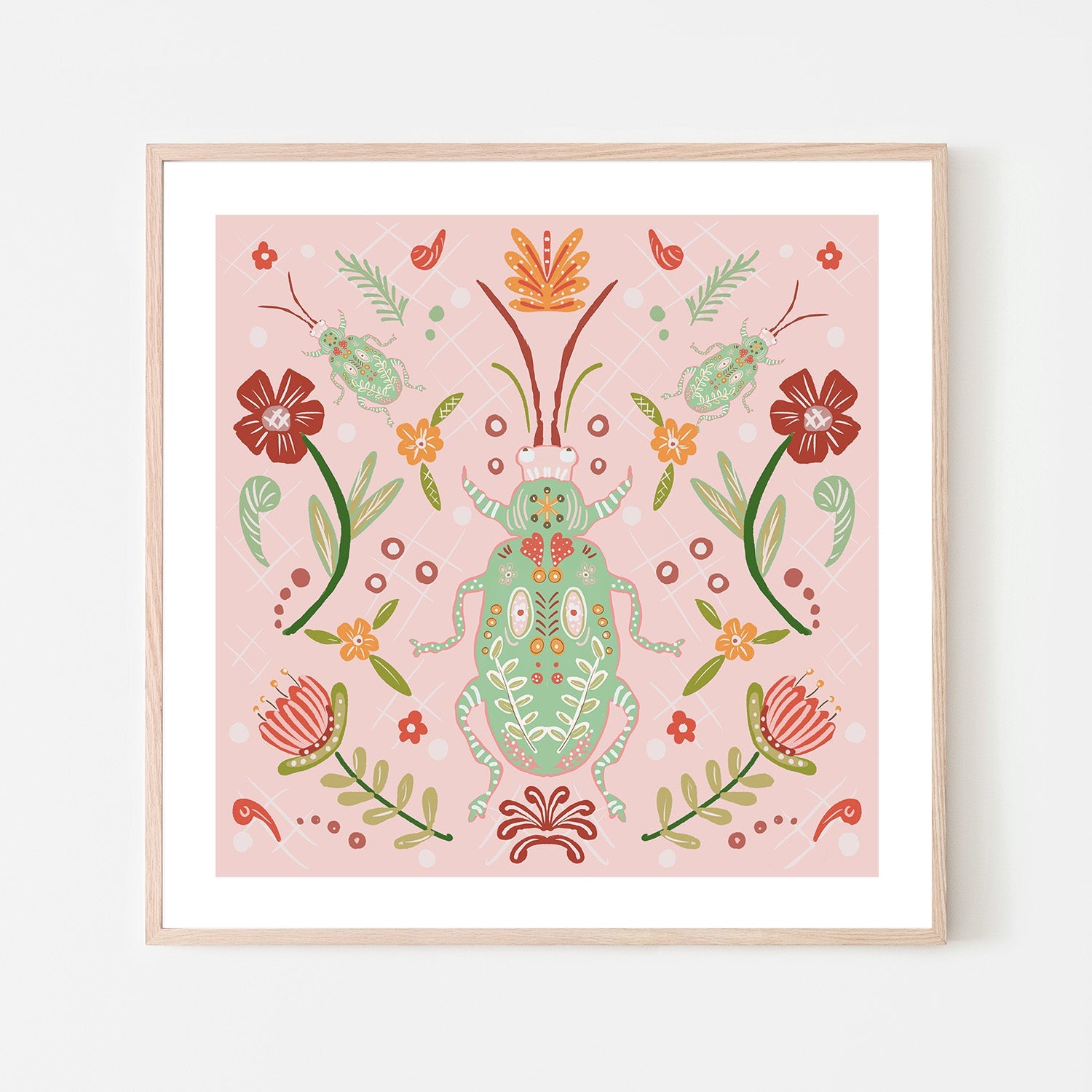wall-art-print-canvas-poster-framed-beetle-6