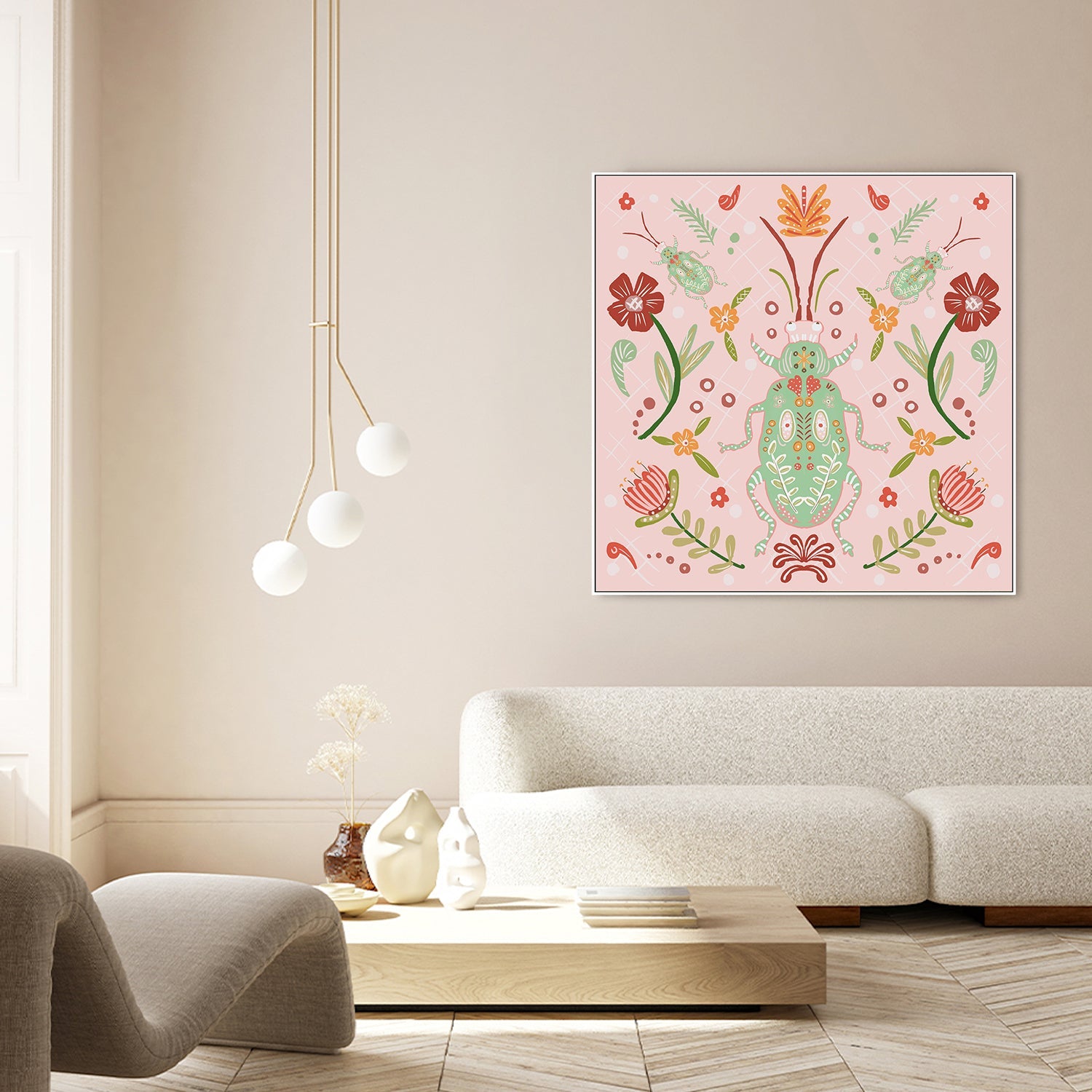 wall-art-print-canvas-poster-framed-beetle-7