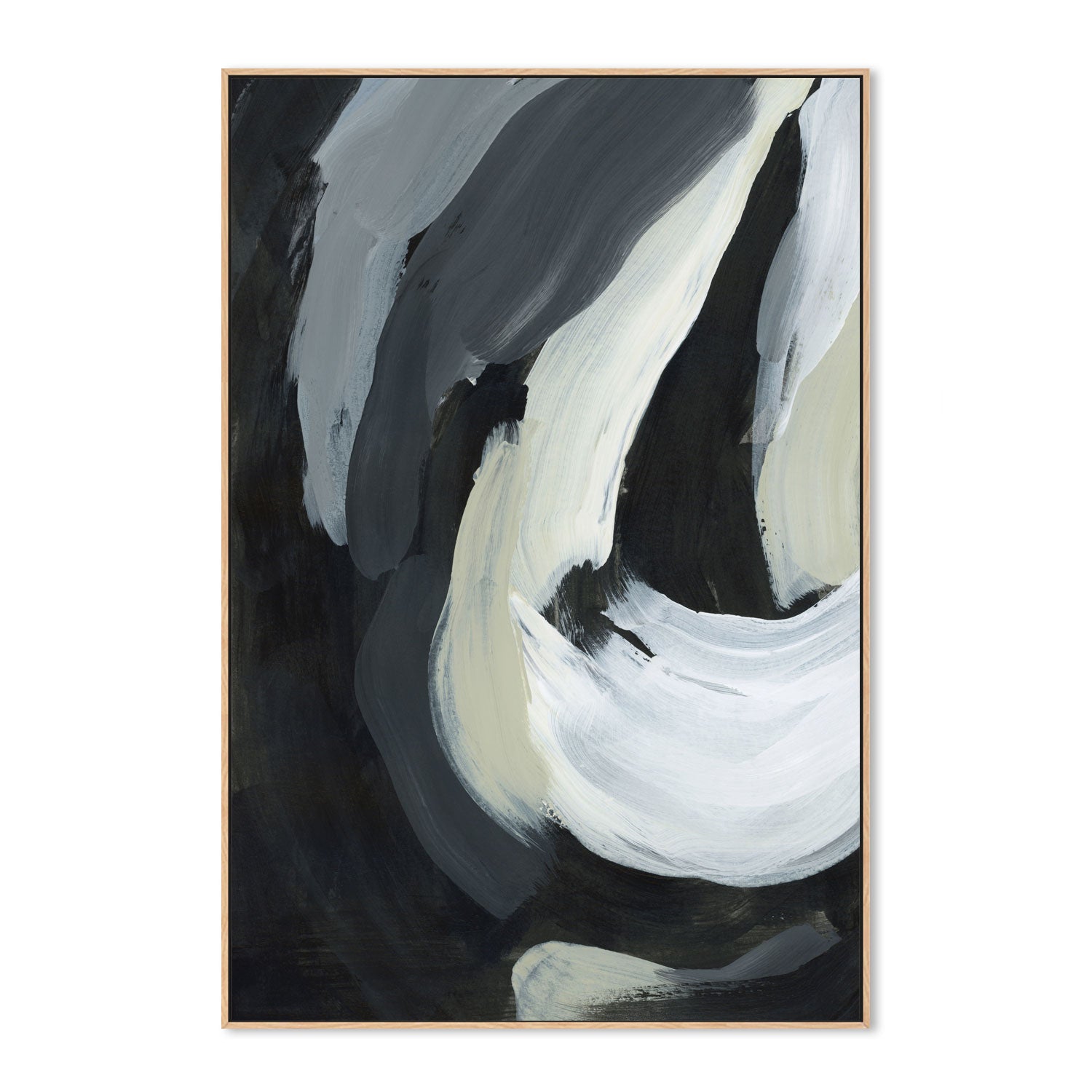 wall-art-print-canvas-poster-framed-Beige Noir, Style C , By Emily Wood-4