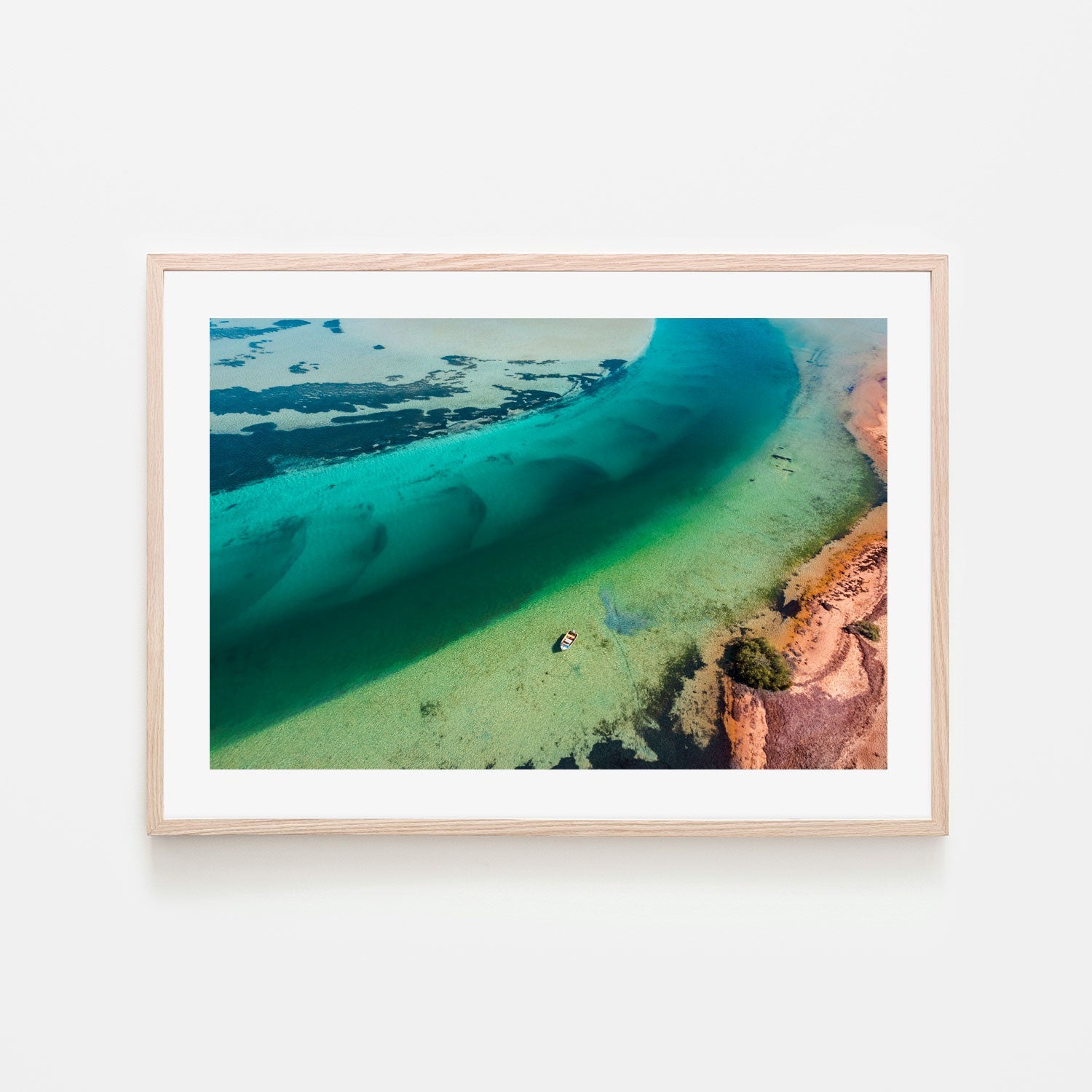 wall-art-print-canvas-poster-framed-Big Lagoon, Shark Bay, Style B , By Maddison Harris-6