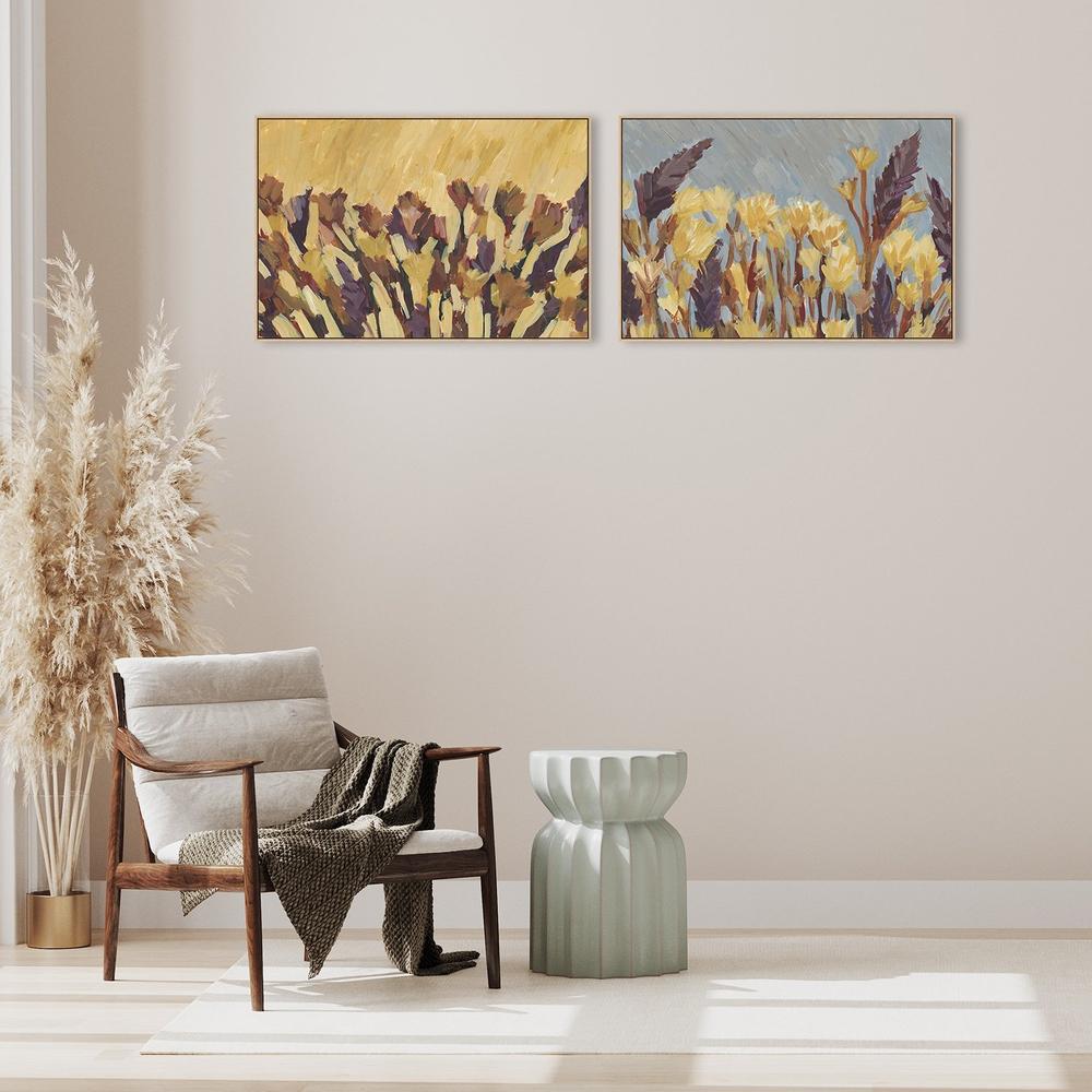 wall-art-print-canvas-poster-framed-Big Sur Blooms, Set Of 2-by-Emily Wood-Gioia Wall Art