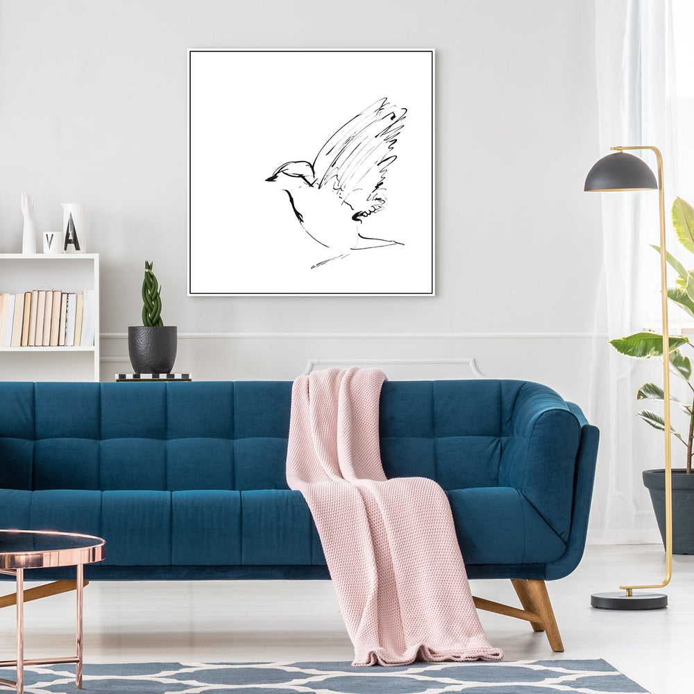 wall-art-print-canvas-poster-framed-Bird Sketch-by-Danushka Abeygoda-Gioia Wall Art