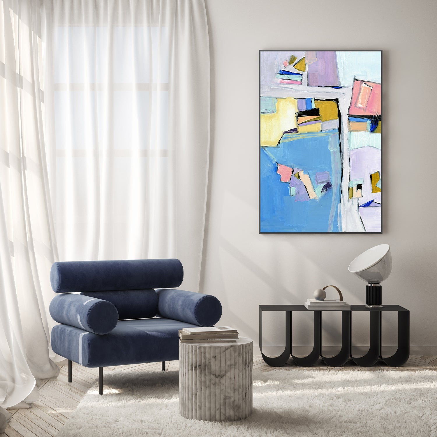 wall-art-print-canvas-poster-framed-Birds Eye View, Style A-7