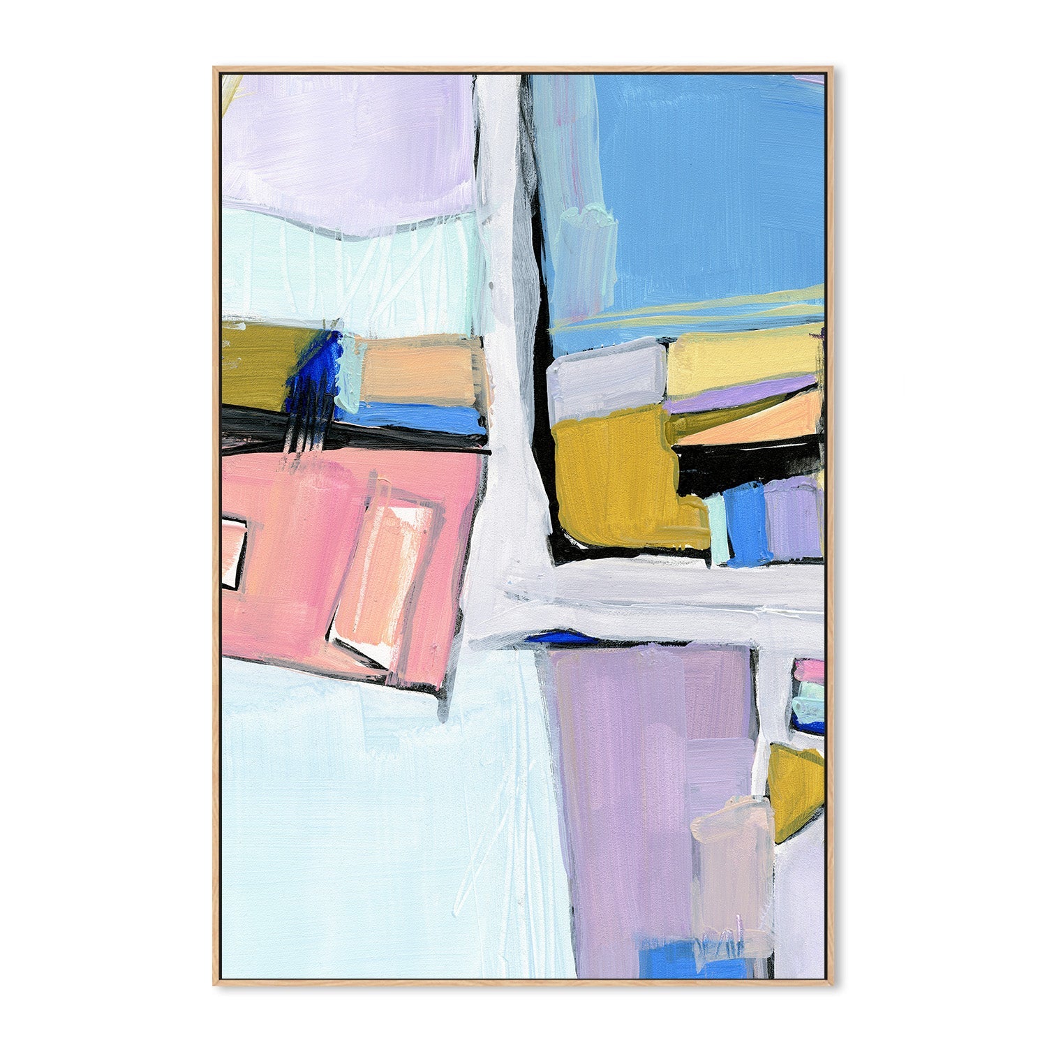 wall-art-print-canvas-poster-framed-Birds Eye View, Style C-4