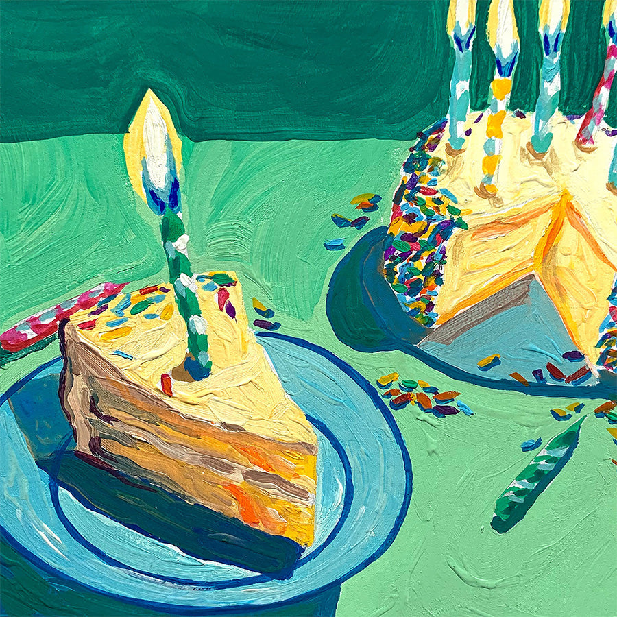 wall-art-print-canvas-poster-framed-Birthday Cake-1