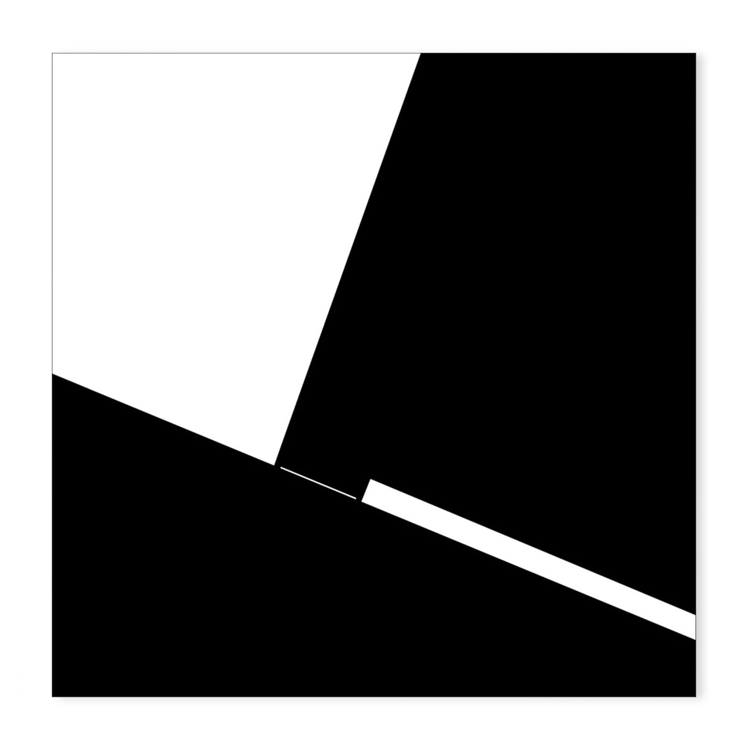 wall-art-print-canvas-poster-framed-Black And White Minimal Abstract , By Gilbert Claes-GIOIA-WALL-ART