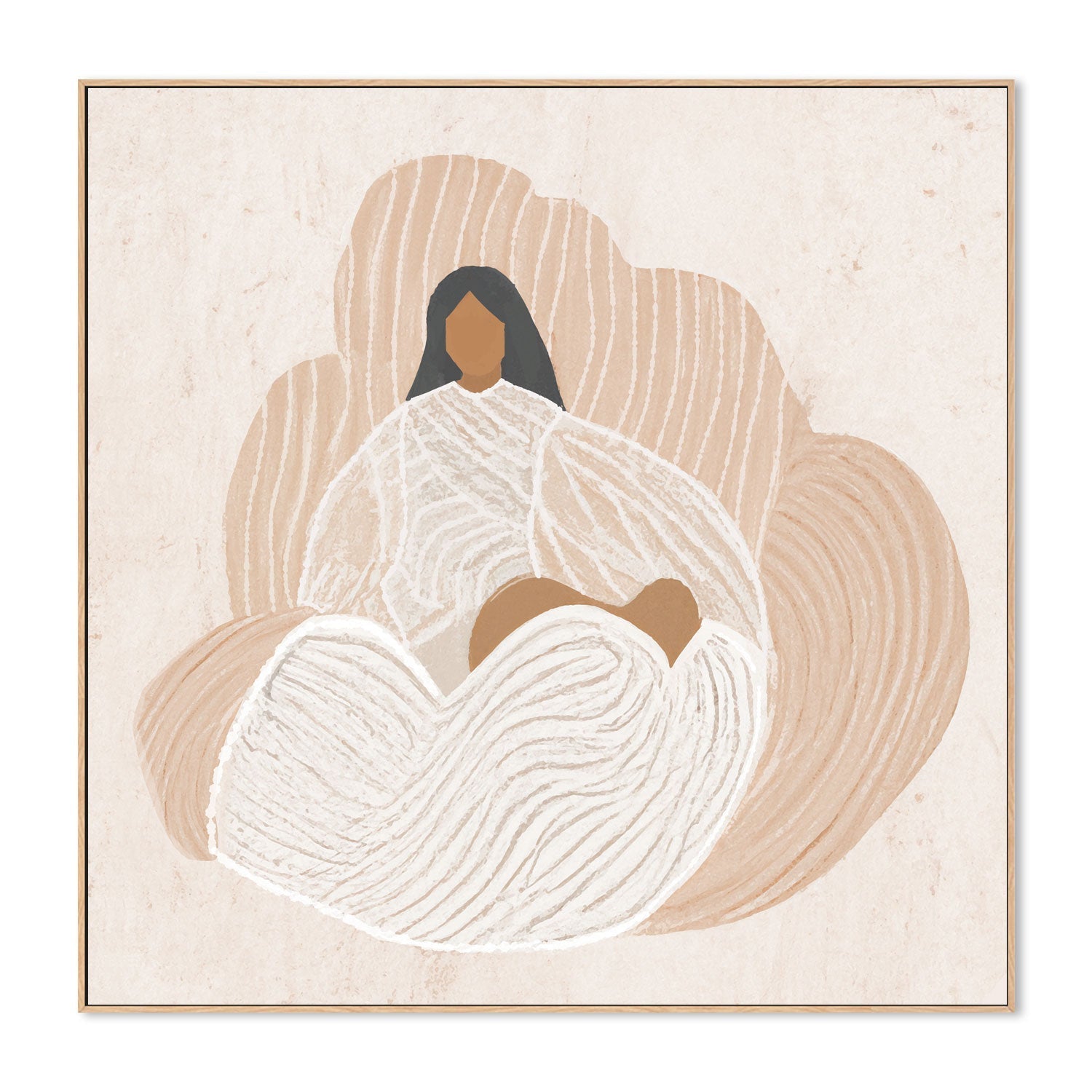 wall-art-print-canvas-poster-framed-Blanca Throne , By Stacey Williams-4