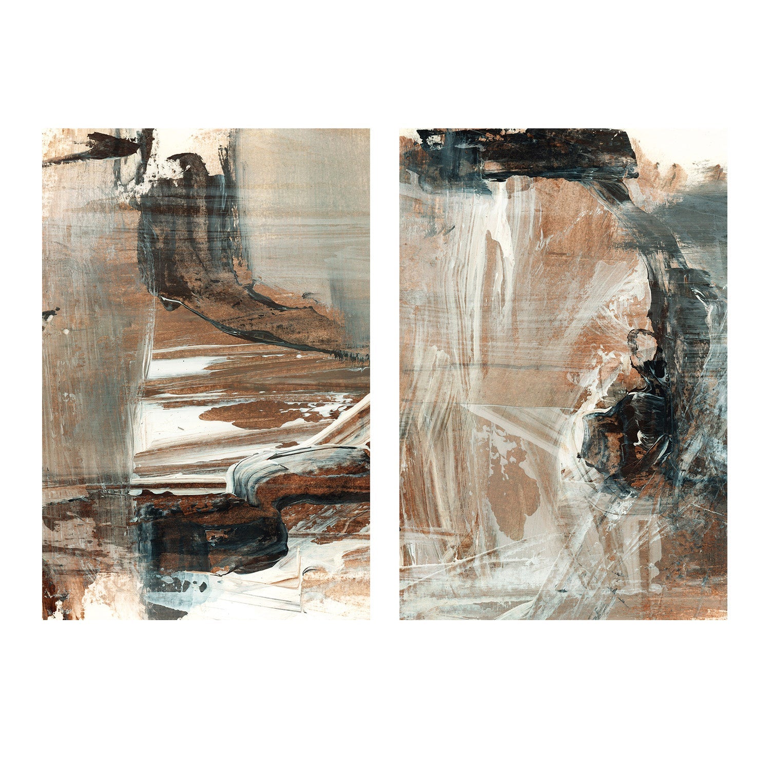 wall-art-print-canvas-poster-framed-Blend, Set Of 2-1