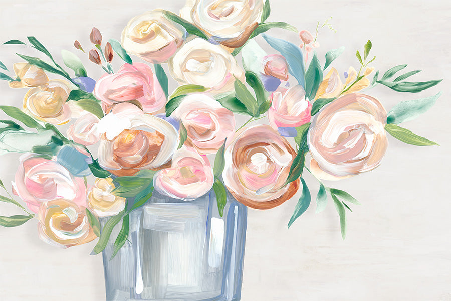 wall-art-print-canvas-poster-framed-Blissful Blooms-1