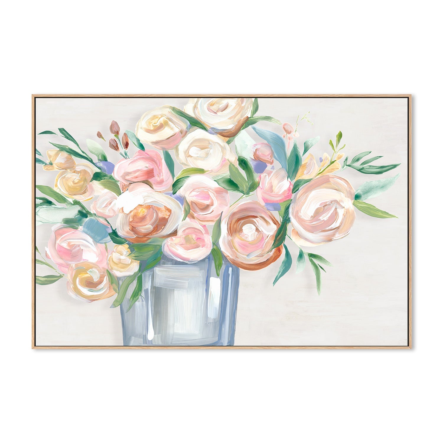 wall-art-print-canvas-poster-framed-Blissful Blooms-4