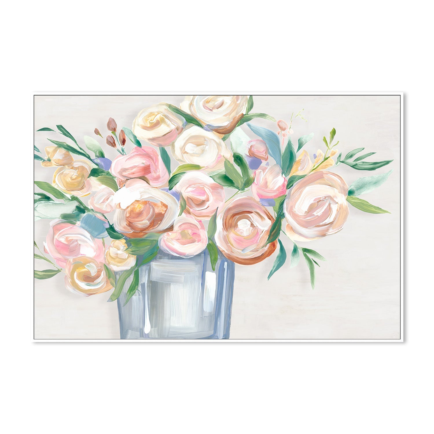 wall-art-print-canvas-poster-framed-Blissful Blooms-5